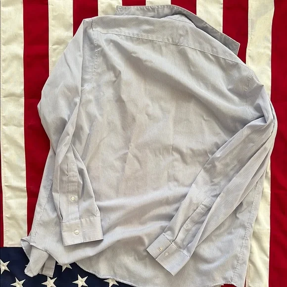 CK Striped Button-Up Shirt - Picture 6 of 12